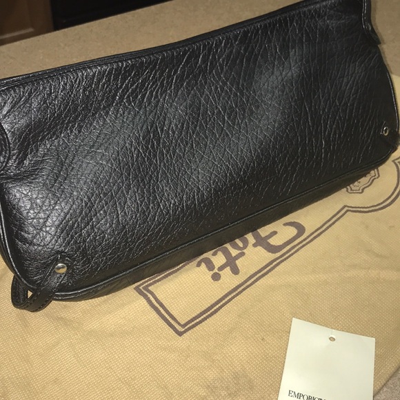 Emporia Armani Donna Pelletturia Hanging Clutch - Picture 3 of 8